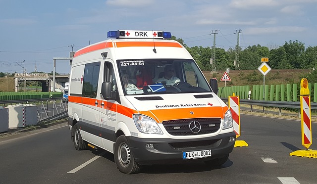 ambulancie vozidlo